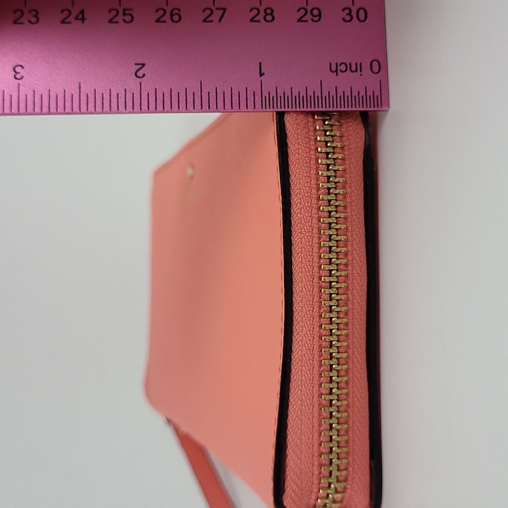 Kate Spade Mikas Pond Stacy in Guava Long Wallet - Picture 5 of 9